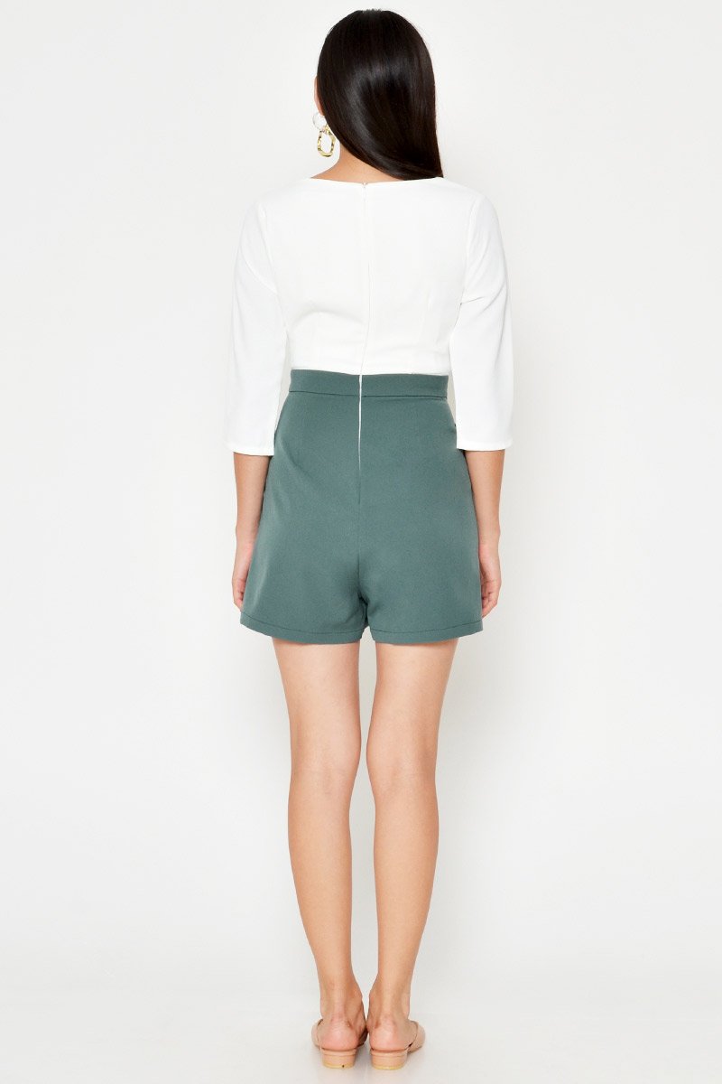 JAYCE WRAP ROMPER