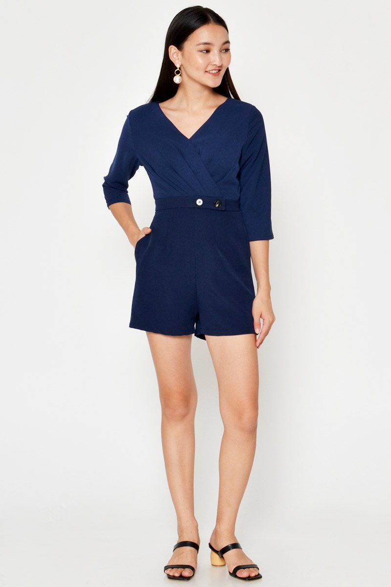 JAYCE WRAP ROMPER