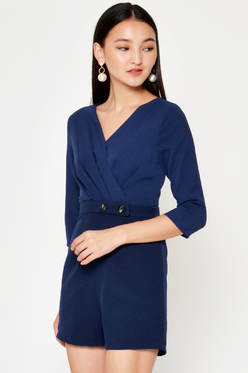 JAYCE WRAP ROMPER