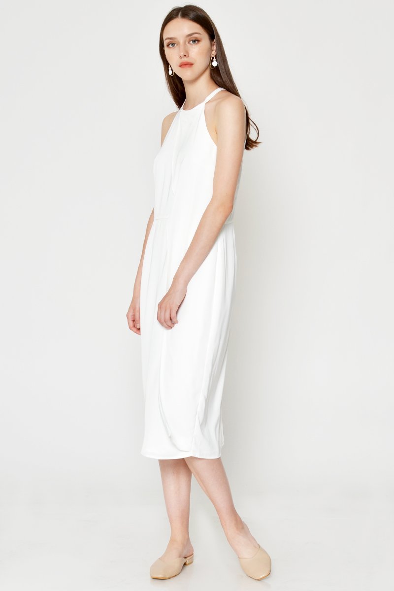 KERIS LAYERED MIDI DRESS