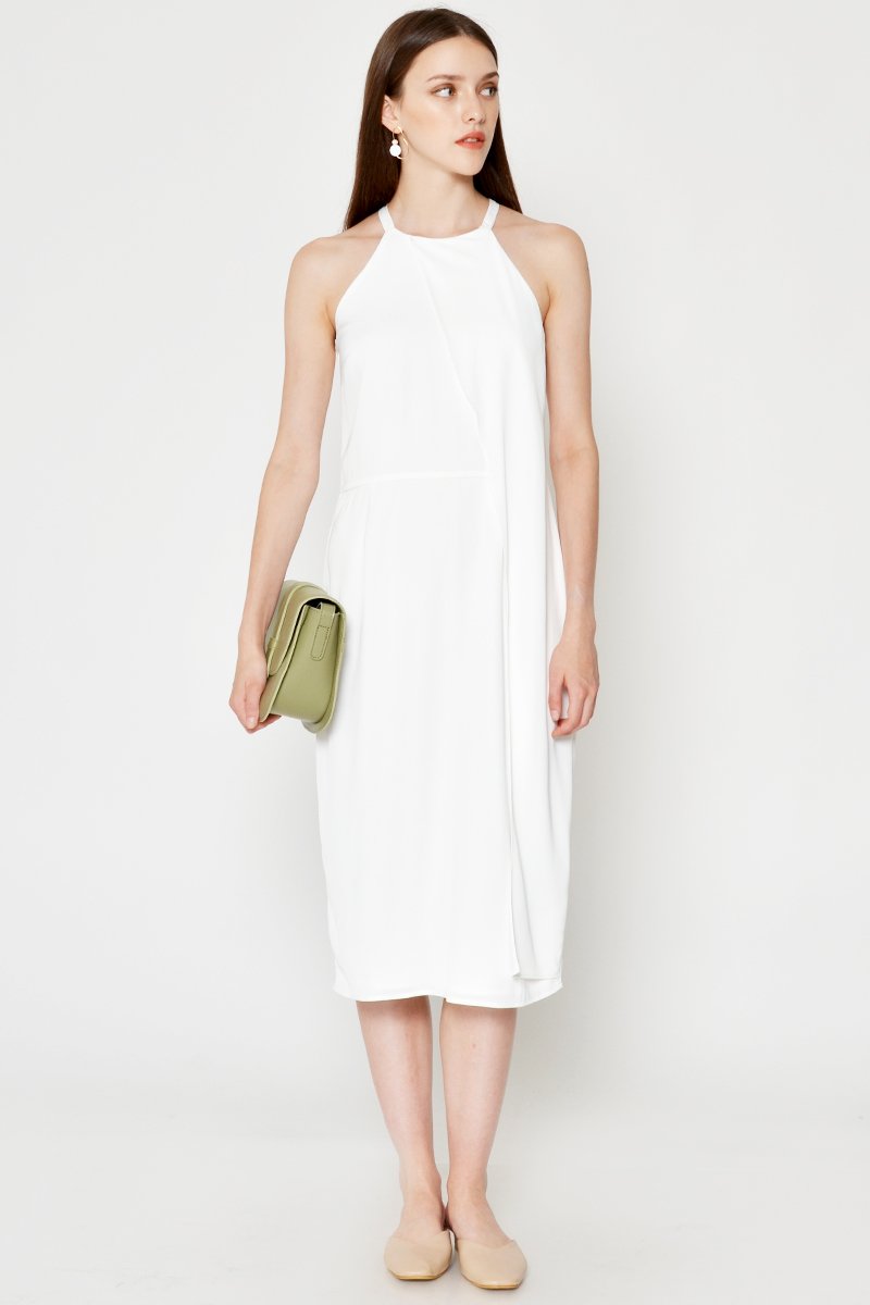 KERIS LAYERED MIDI DRESS