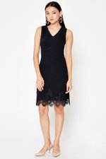 KAMRIN LACE HEM DRESS