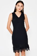 KAMRIN LACE HEM DRESS