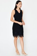KAMRIN LACE HEM DRESS