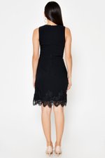 KAMRIN LACE HEM DRESS