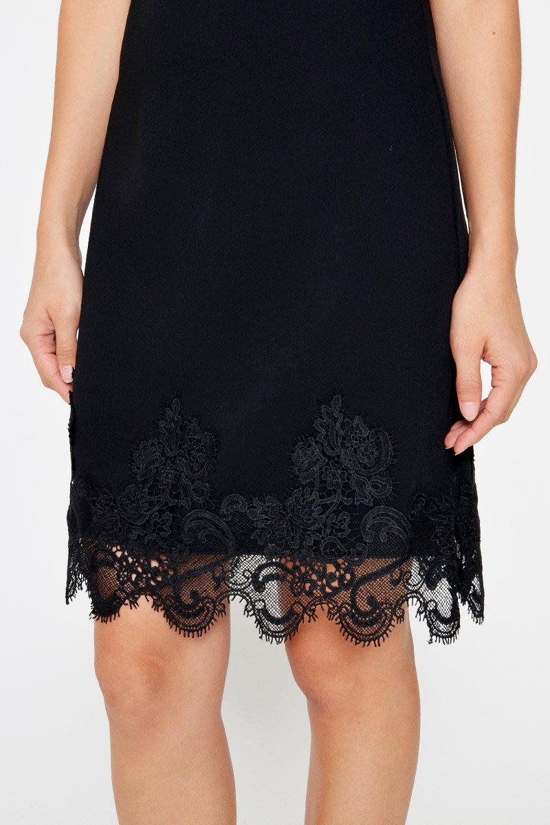 KAMRIN LACE HEM DRESS