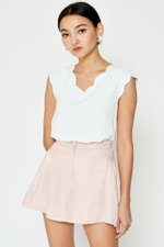 STEFFY TENCEL FLARE SHORTS STEFFY TENCEL FLARE SHORTS