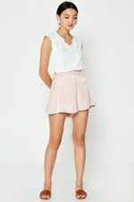 STEFFY TENCEL FLARE SHORTS STEFFY TENCEL FLARE SHORTS