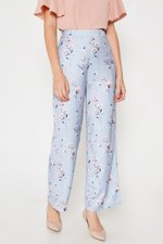 AVERIE FLORAL HIGHWAIST FLARE PANTS AVERIE FLORAL HIGHWAIST FLARE PANTS