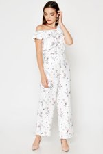 AVERIE FLORAL HIGHWAIST FLARE PANTS AVERIE FLORAL HIGHWAIST FLARE PANTS