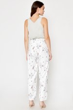 AVERIE FLORAL HIGHWAIST FLARE PANTS AVERIE FLORAL HIGHWAIST FLARE PANTS