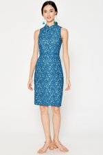 DALYSA CHEONGSAM SHEATH DRESS