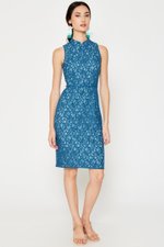 DALYSA CHEONGSAM SHEATH DRESS