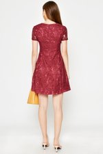 LYNDA LACE SKATER DRESS
