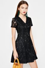 LYNDA LACE SKATER DRESS