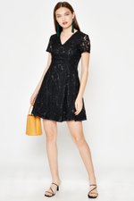 LYNDA LACE SKATER DRESS
