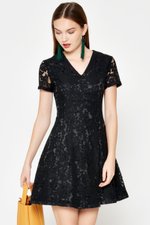 LYNDA LACE SKATER DRESS