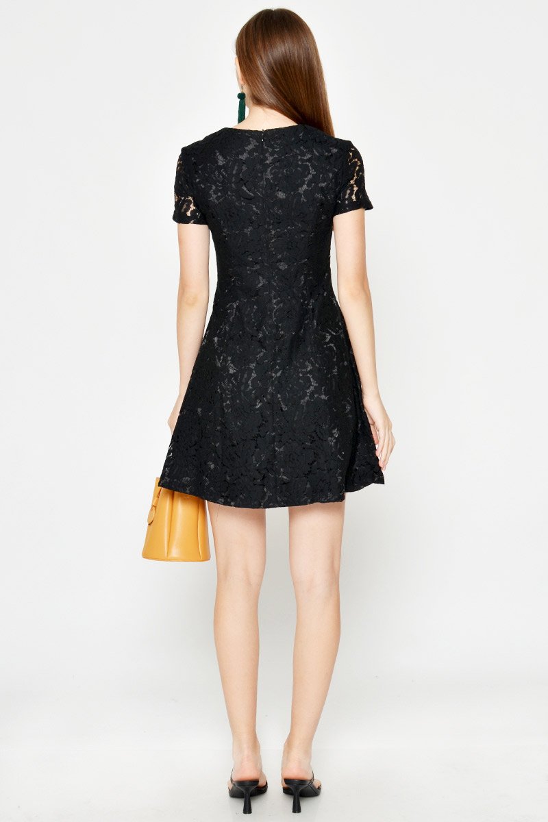 LYNDA LACE SKATER DRESS