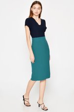TREMAINE COLOURBLOCK MIDI DRESS