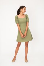 GIGI PUFF SLEEVE DRESS