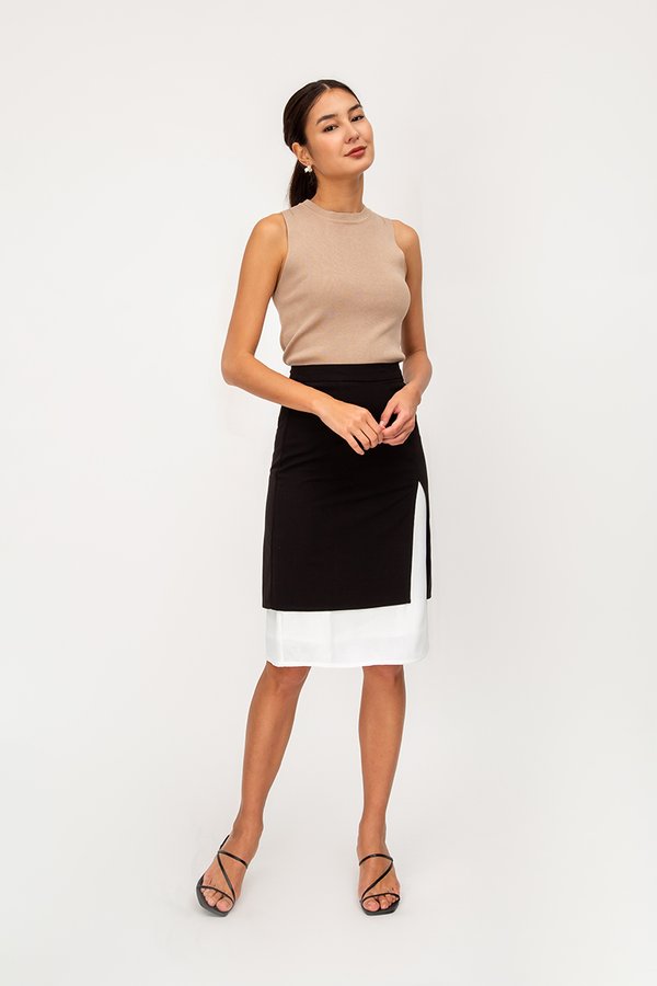 CHESSA LAYERED SKIRT CHESSA LAYERED SKIRT