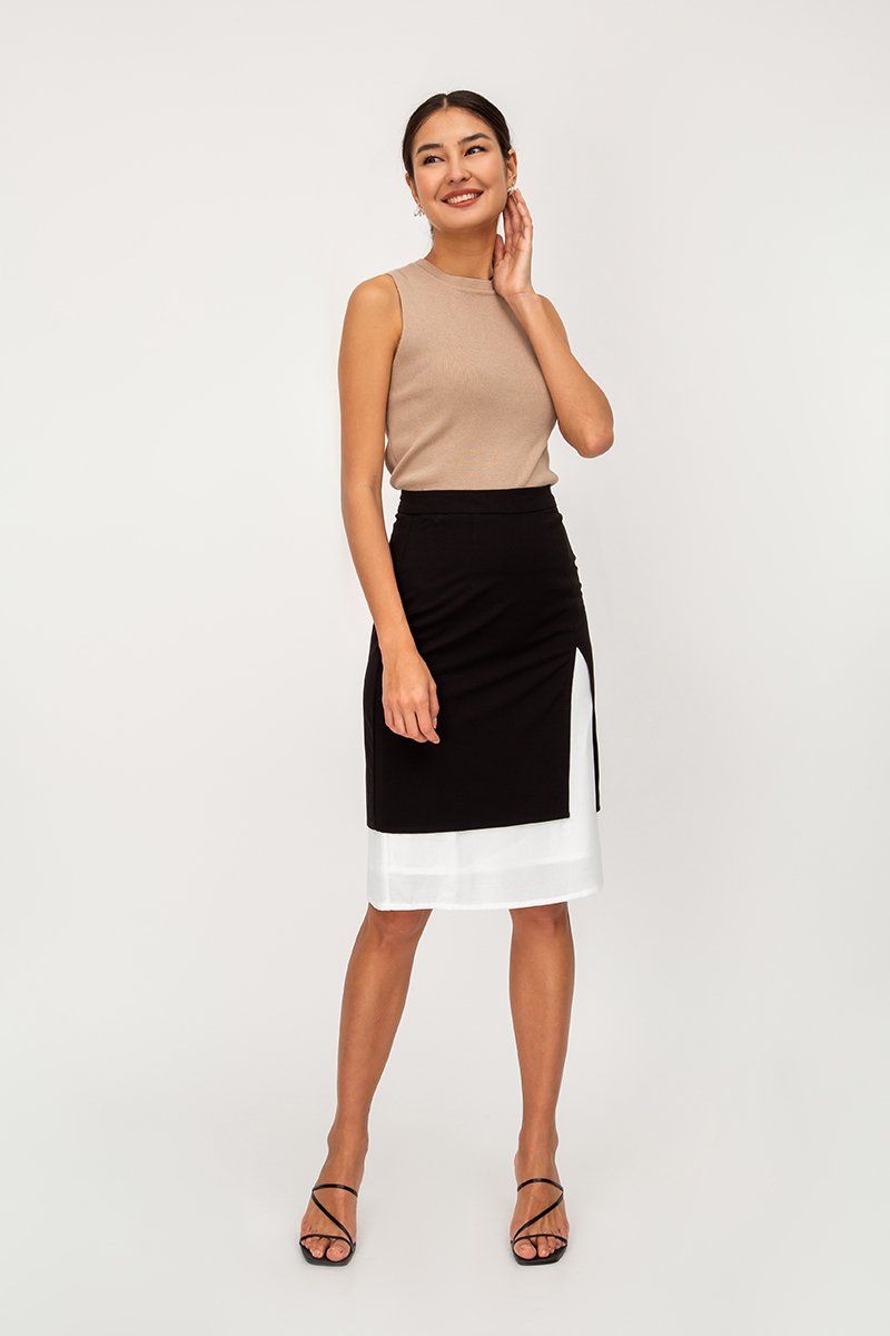 CHESSA LAYERED SKIRT