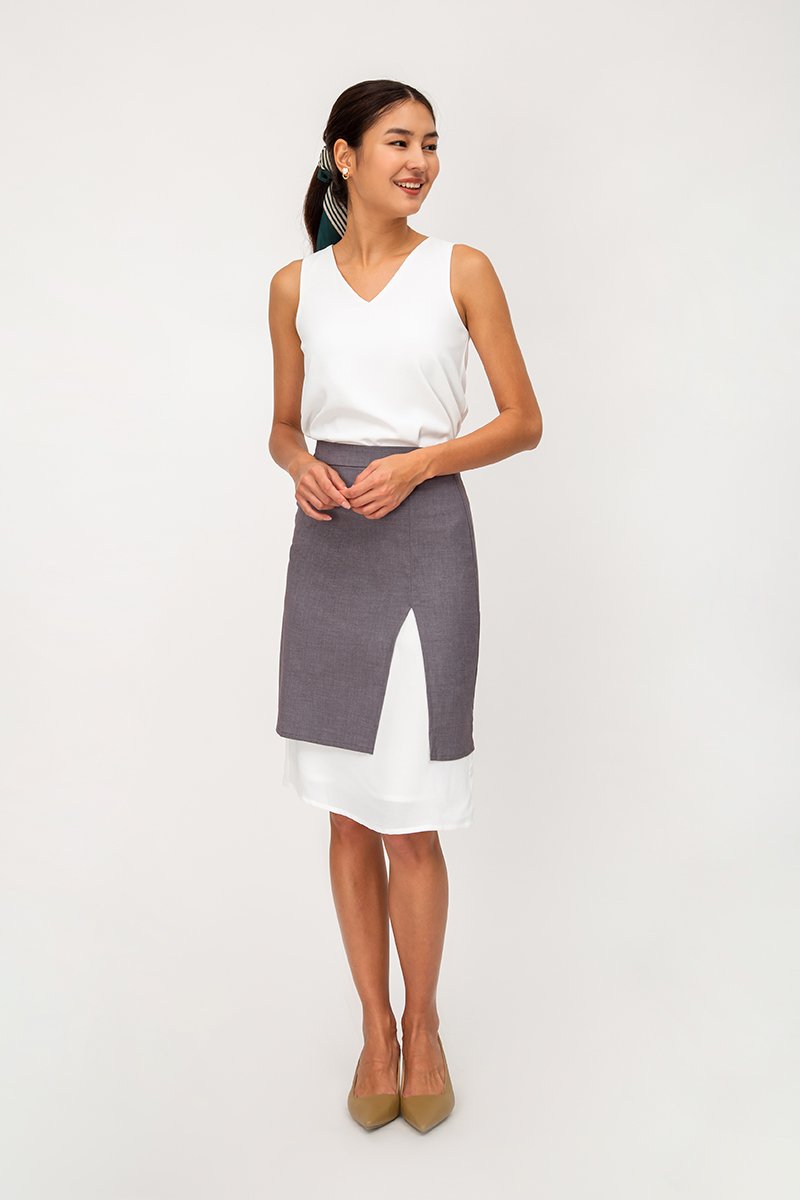 CHESSA LAYERED SKIRT