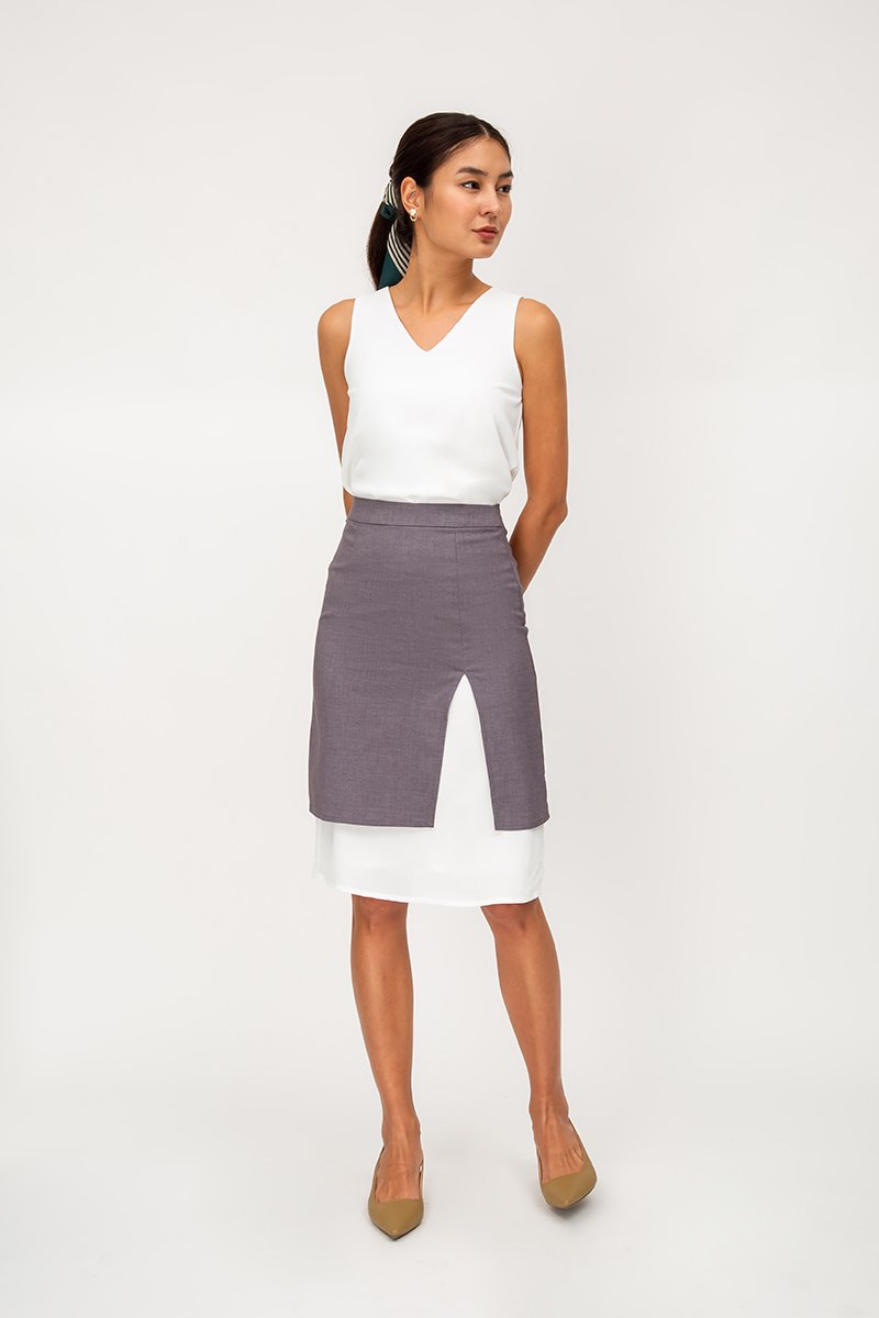 CHESSA LAYERED SKIRT