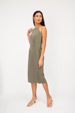KERIS LAYERED MIDI DRESS