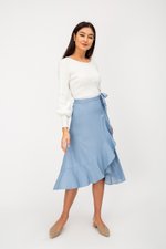 MADISON RUFFLE MIDI SKIRT MADISON RUFFLE MIDI SKIRT