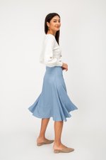 MADISON RUFFLE MIDI SKIRT MADISON RUFFLE MIDI SKIRT