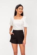 LEIA BASIC HIGHWAIST SHORTS