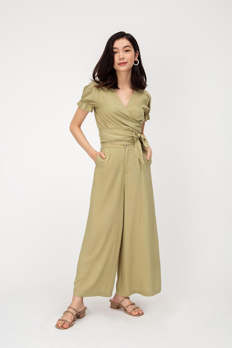 DANDI HIGHWAIST FLARE PANTS
