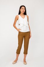 RALSTON WAIST CUTOUT TOP RALSTON WAIST CUTOUT TOP