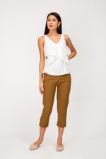 RALSTON WAIST CUTOUT TOP RALSTON WAIST CUTOUT TOP