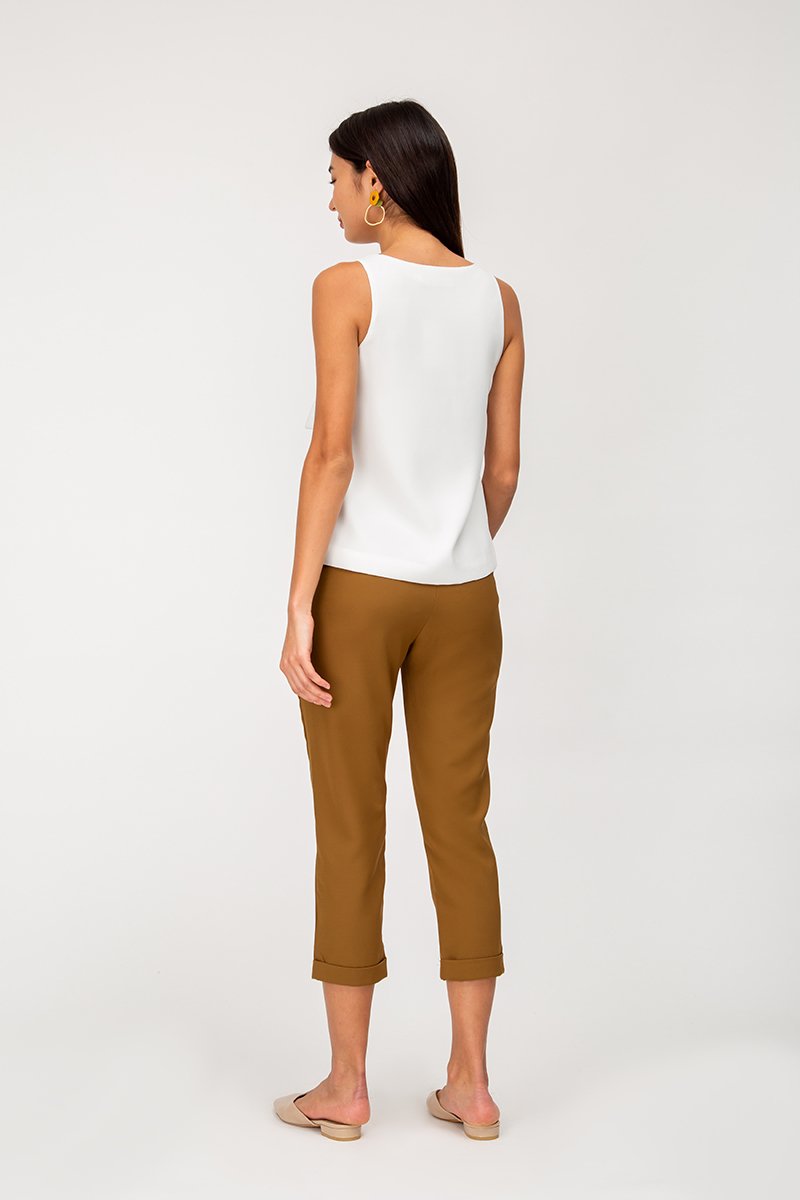 RALSTON WAIST CUTOUT TOP