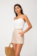 LEIA BASIC HIGHWAIST SHORTS