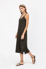 NISHA STRAPPY BACK MIDI DRESS