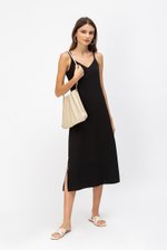 NISHA STRAPPY BACK MIDI DRESS