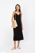 NISHA STRAPPY BACK MIDI DRESS