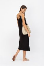NISHA STRAPPY BACK MIDI DRESS