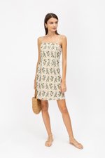 DELLARIE DAISY EMBROIDERY MINI DRESS DELLARIE DAISY EMBROIDERY MINI DRESS