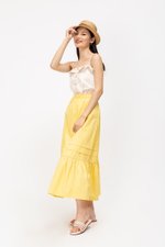KYRA POPLIN MIDAXI SKIRT
