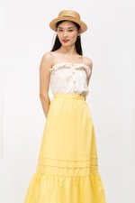 KYRA POPLIN MIDAXI SKIRT