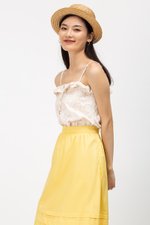 KYRA POPLIN MIDAXI SKIRT