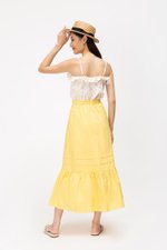 KYRA POPLIN MIDAXI SKIRT