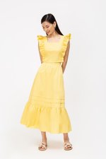 KYRA POPLIN MIDAXI SKIRT