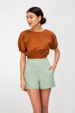 LEIA BASIC HIGHWAIST SHORTS