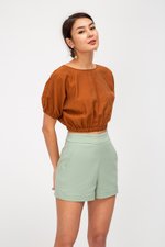 LEIA BASIC HIGHWAIST SHORTS