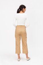 YENI SQUARENECK RIBBED TOP